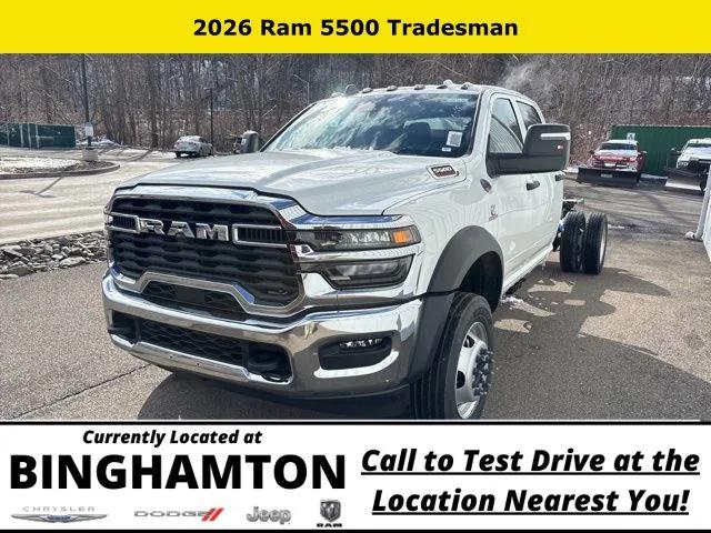 2026 RAM Ram 5500 Chassis Cab RAM 5500 TRADESMAN CHASSIS CREW CAB 4X4 84 CA