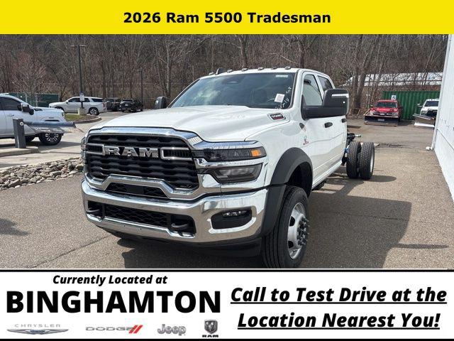 2026 RAM Ram 5500 Chassis Cab RAM 5500 TRADESMAN CHASSIS CREW CAB 4X4 84 CA