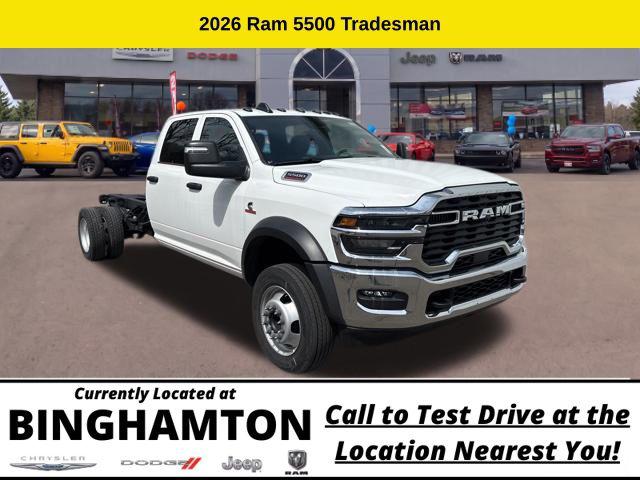2026 RAM 5500 Chassis RAM 5500 TRADESMAN CHASSIS CREW CAB 4X4 84 CA