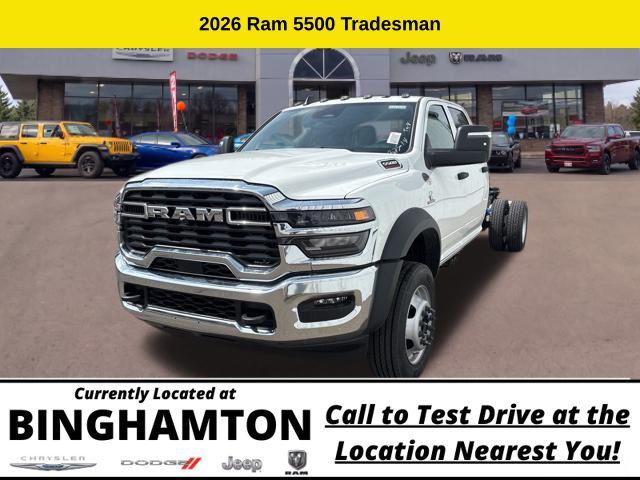 2026 RAM 5500 Chassis RAM 5500 TRADESMAN CHASSIS CREW CAB 4X4 84 CA