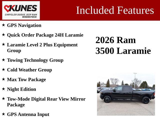 2026 RAM Ram 3500 RAM 3500 LARAMIE CREW CAB 4X4 8 BOX