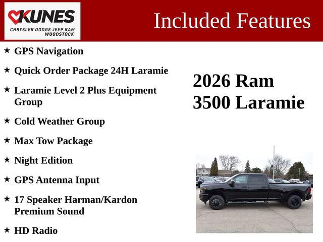 2026 RAM Ram 3500 RAM 3500 LARAMIE CREW CAB 4X4 8 BOX 2026 RAM Ram 3500 RAM 3500 LARAMIE CREW CAB 4X4 8 BOX