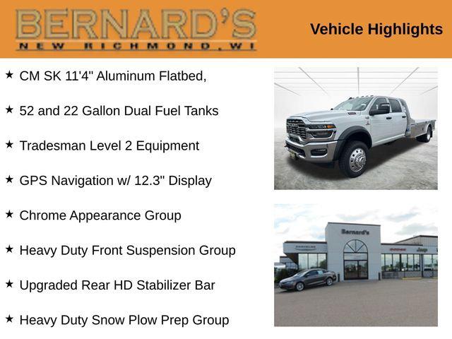 2026 RAM 5500 Chassis RAM 5500 TRADESMAN CHASSIS CREW CAB 4X4 84 CA