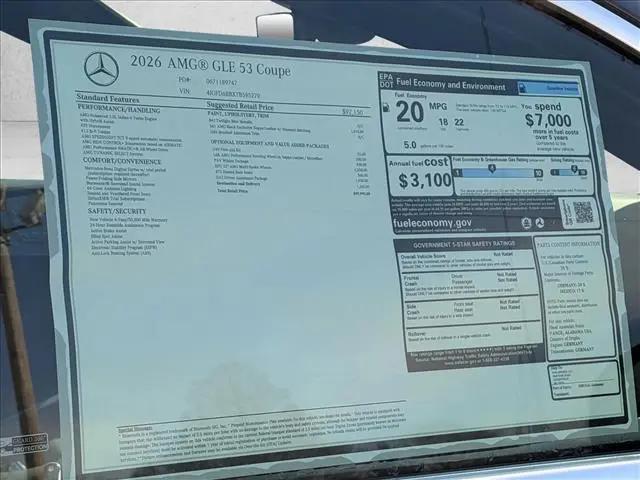 2026 Mercedes-Benz AMG GLE 53 4MATIC+