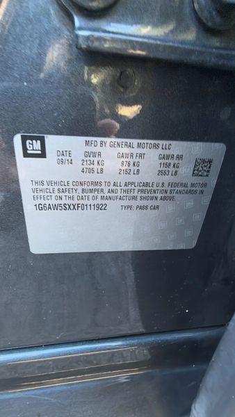 2015 Cadillac CTS Standard