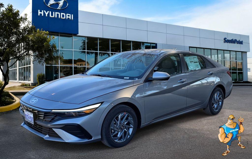 2026 Hyundai Elantra Hybrid Blue
