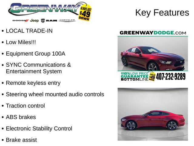 2017 Ford Mustang EcoBoost 2017 Ford Mustang EcoBoost