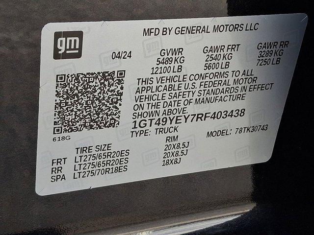 2024 GMC Sierra 3500HD 4WD Crew Cab Standard Bed Denali Ultimate
