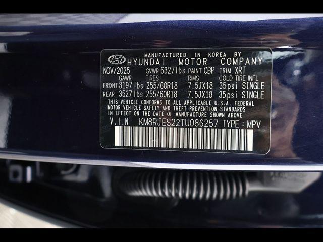2026 Hyundai Palisade XRT Pro