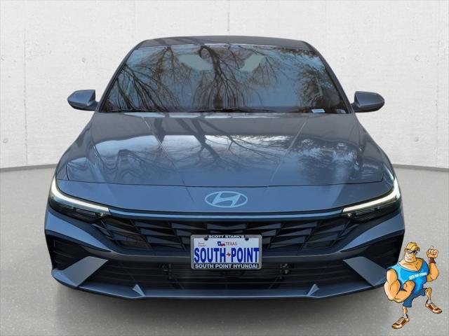 2026 Hyundai Elantra Hybrid Blue