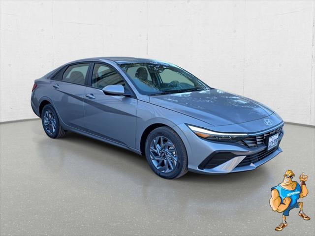 2026 Hyundai Elantra Hybrid Blue
