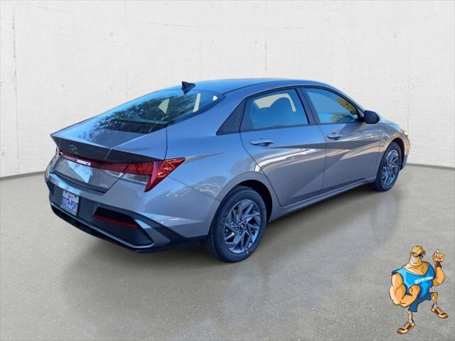 2026 Hyundai Elantra Hybrid Blue