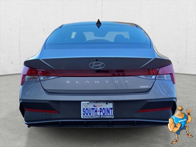 2026 Hyundai Elantra Hybrid Blue