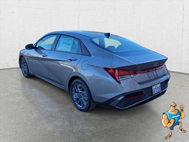 2026 Hyundai Elantra Hybrid Blue