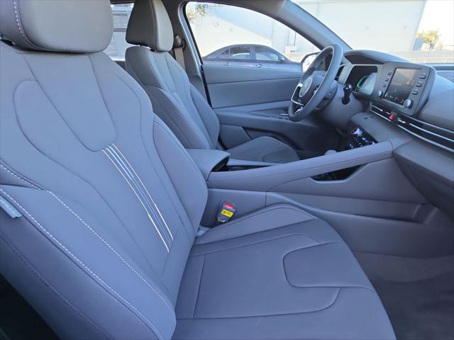 2026 Hyundai Elantra Hybrid Blue