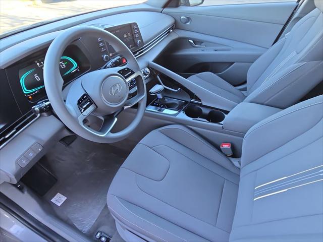 2026 Hyundai Elantra Hybrid Blue