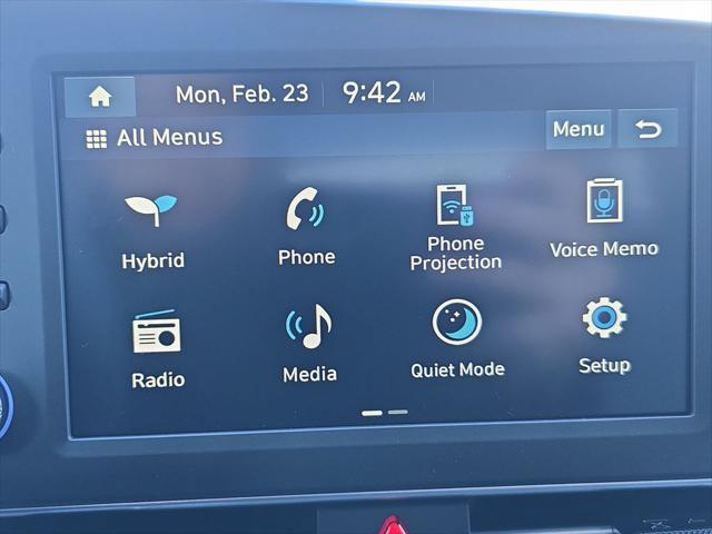 2026 Hyundai Elantra Hybrid Blue
