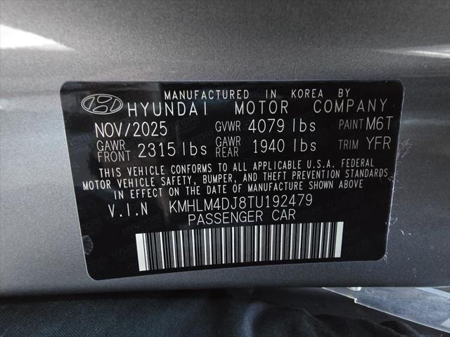 2026 Hyundai Elantra Hybrid Blue