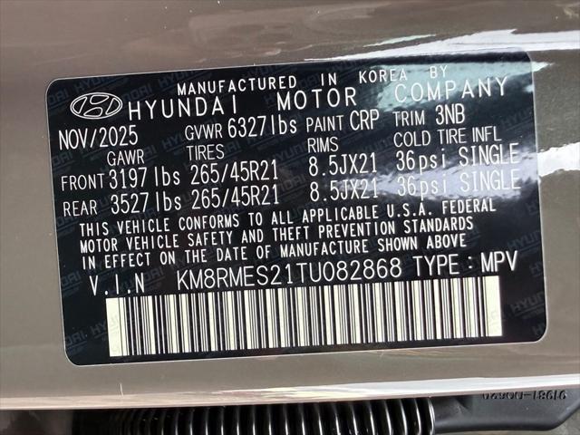 2026 Hyundai Palisade Calligraphy