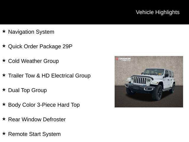 2022 Jeep Wrangler 4xe Unlimited Sahara 4x4 2022 Jeep Wrangler 4xe Unlimited Sahara 4x4