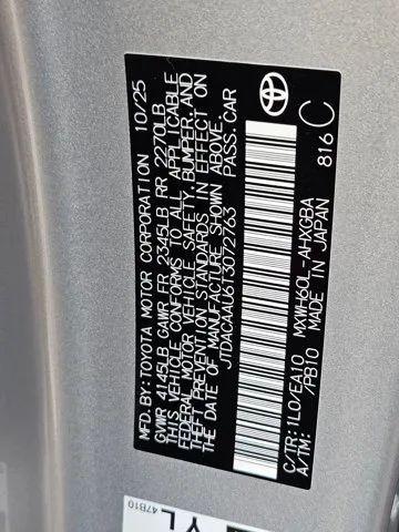 2026 Toyota Prius XLE