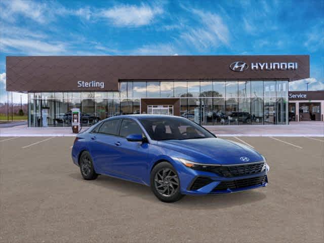 2026 Hyundai Elantra Hybrid Blue