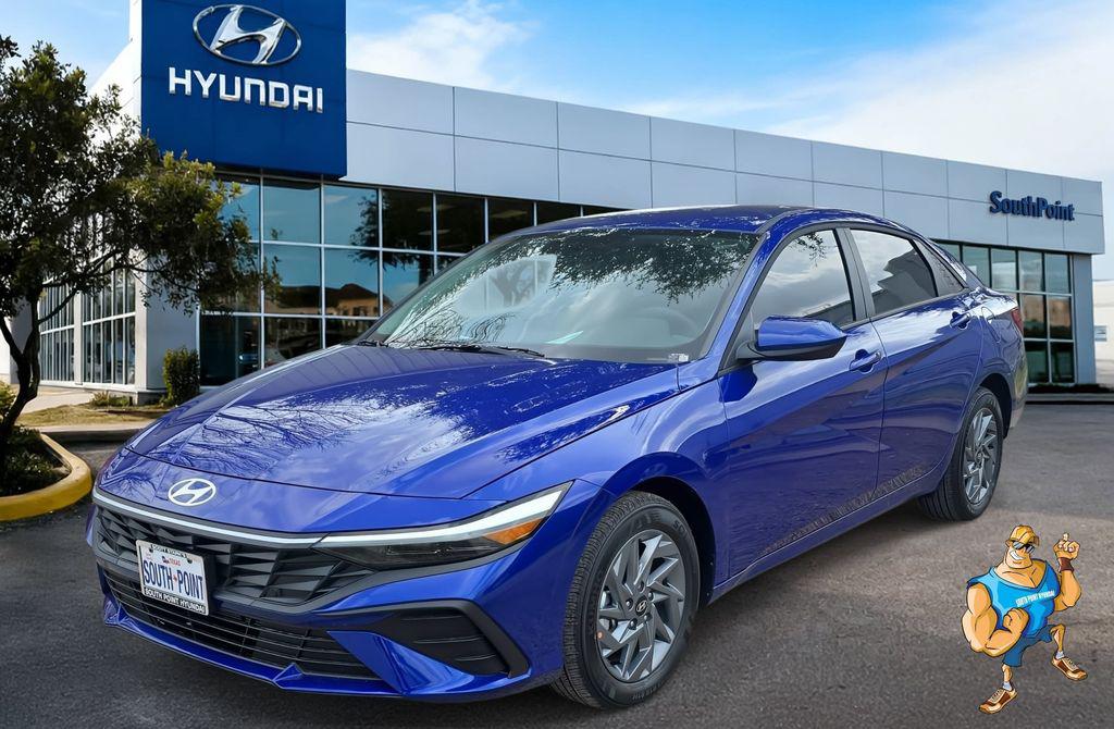 2026 Hyundai Elantra Hybrid Blue