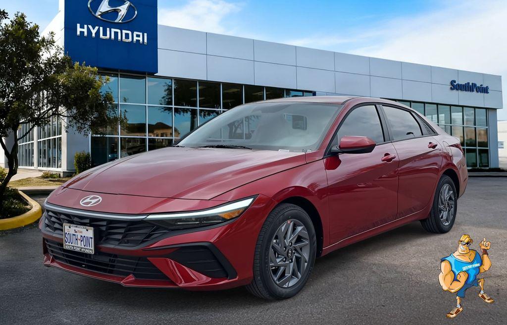 2026 Hyundai Elantra Hybrid Blue