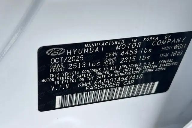 2026 Hyundai Sonata SEL Sport