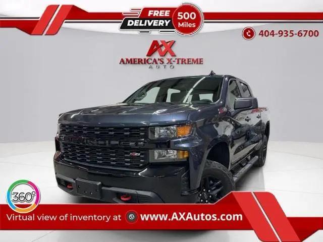 2021 Chevrolet Silverado 1500 4WD Crew Cab Short Bed Custom Trail Boss for sale in Atlanta, GA