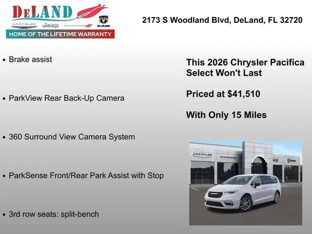 2026 Chrysler Pacifica Select