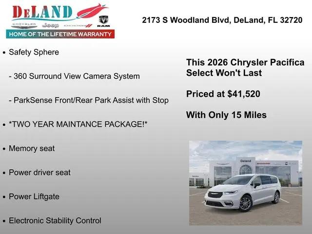 2026 Chrysler Pacifica Select