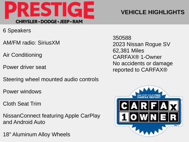 2023 Nissan Rogue SV FWD