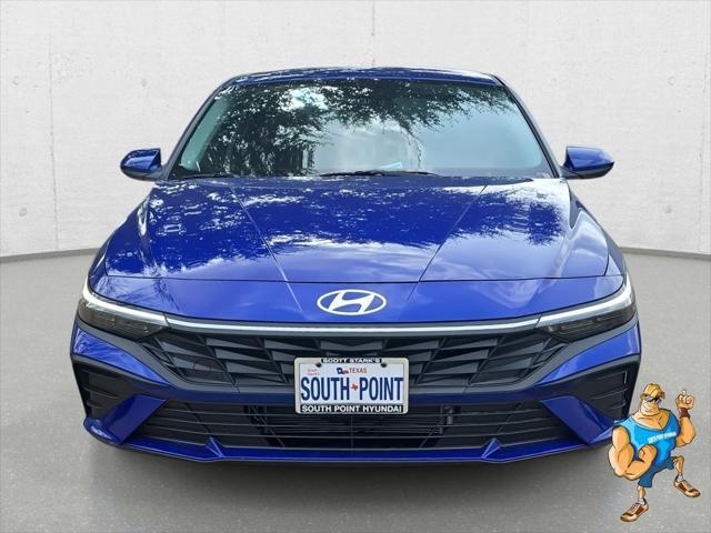 2026 Hyundai Elantra Hybrid Blue