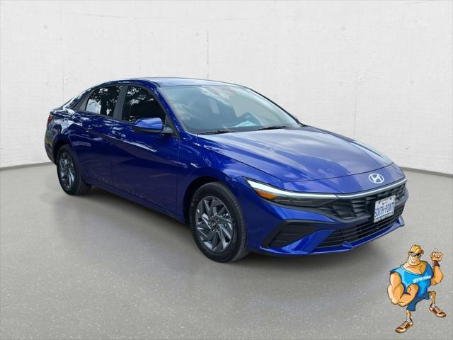 2026 Hyundai Elantra Hybrid Blue