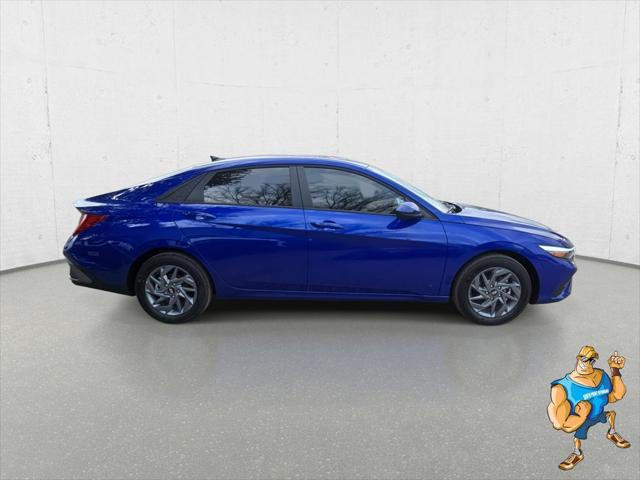 2026 Hyundai Elantra Hybrid Blue