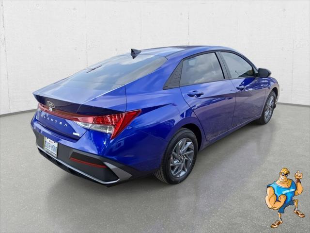 2026 Hyundai Elantra Hybrid Blue