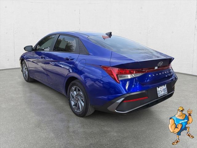 2026 Hyundai Elantra Hybrid Blue