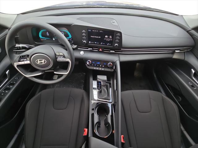 2026 Hyundai Elantra Hybrid Blue