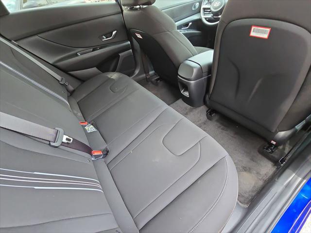 2026 Hyundai Elantra Hybrid Blue