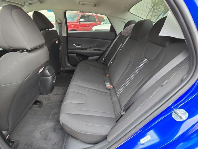 2026 Hyundai Elantra Hybrid Blue
