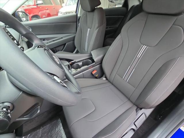 2026 Hyundai Elantra Hybrid Blue