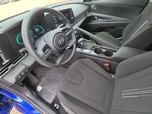 2026 Hyundai Elantra Hybrid Blue