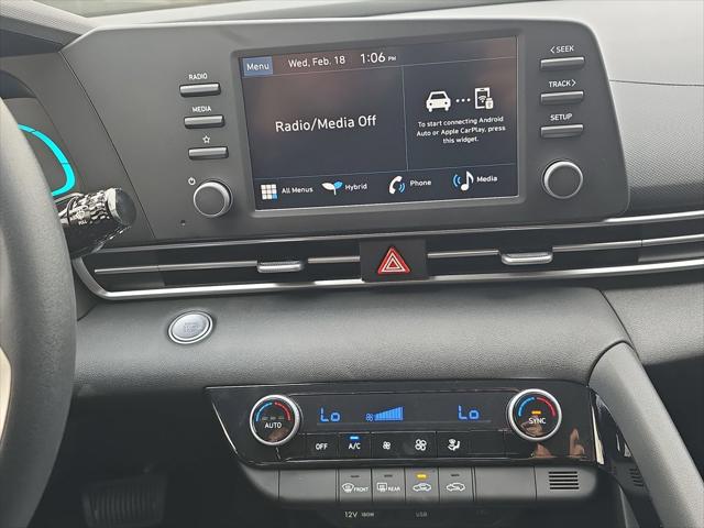 2026 Hyundai Elantra Hybrid Blue