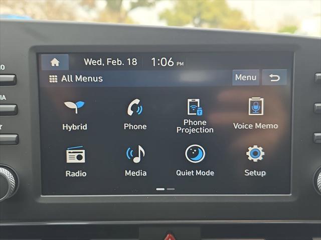 2026 Hyundai Elantra Hybrid Blue