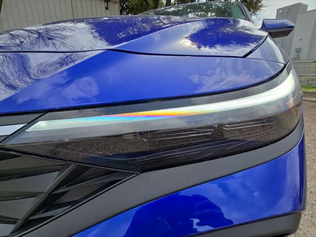 2026 Hyundai Elantra Hybrid Blue