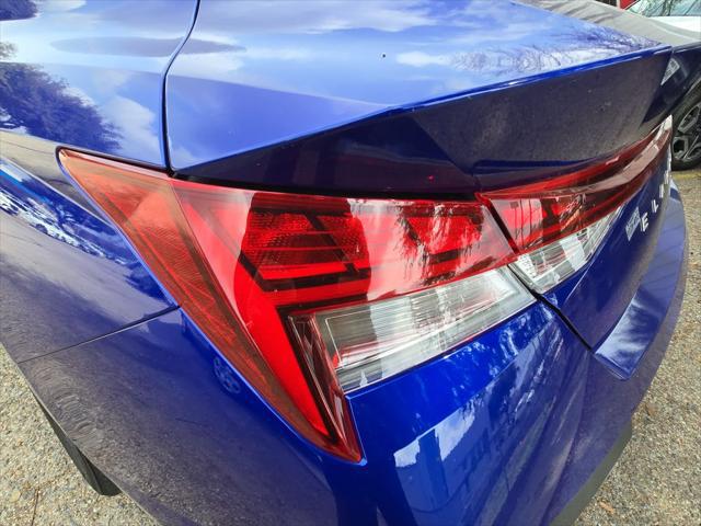 2026 Hyundai Elantra Hybrid Blue