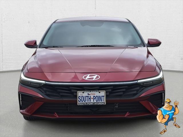 2026 Hyundai Elantra Hybrid Blue