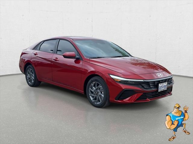 2026 Hyundai Elantra Hybrid Blue