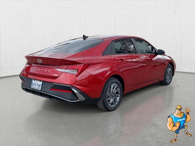 2026 Hyundai Elantra Hybrid Blue